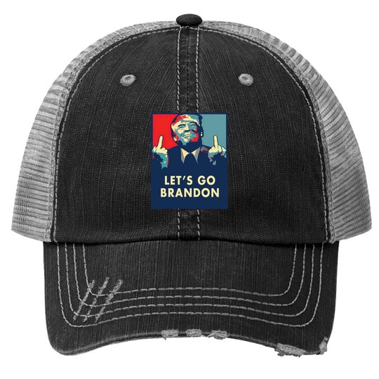 Donald Trump Let’s Go Brandon Trucker Hat