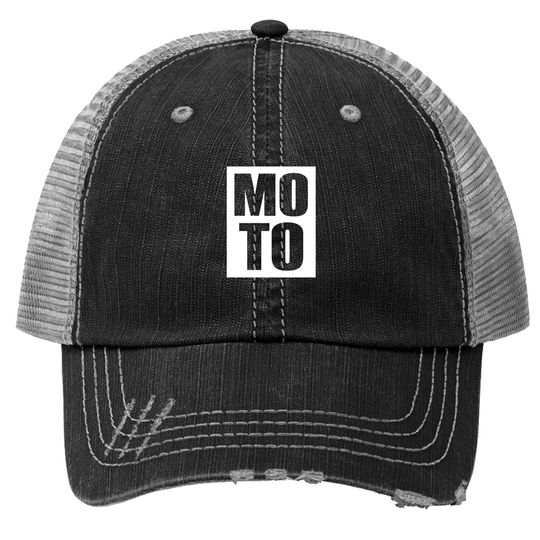 Moto Trucker Hat