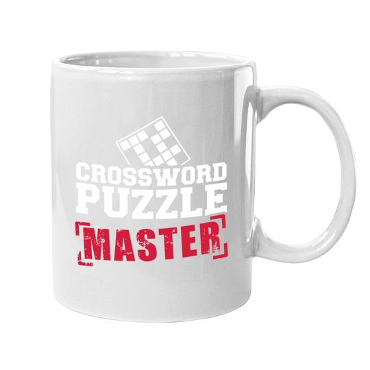 Crossword Puzzle Master Coffee Mug