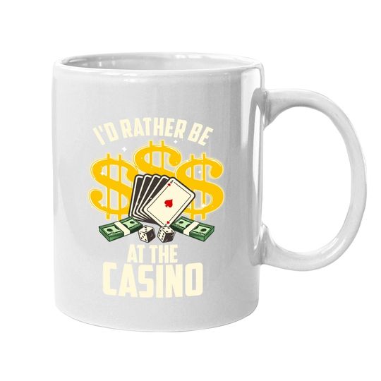 Casino For Gambling Gamblers Coffee Mug