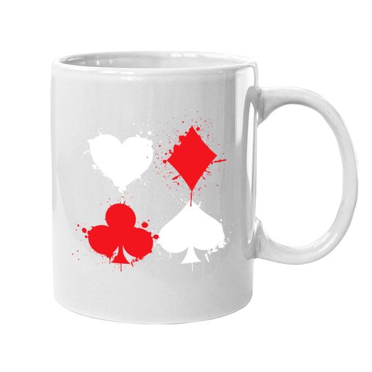 Playing Cards Poker Heart Spade All In Club Coffee Mug