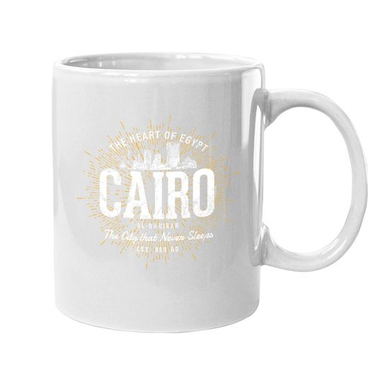 Egypt Vintage Cairo Coffee Mug