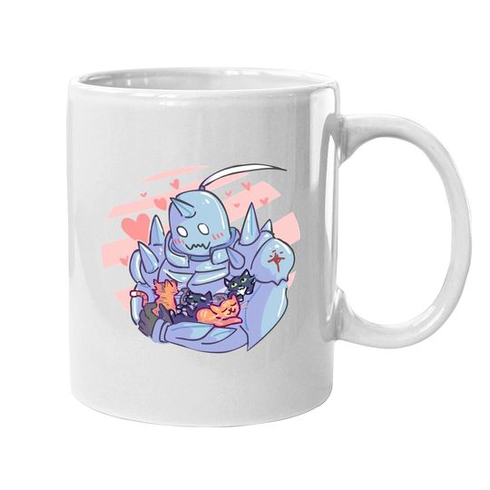 Fullmetal Alchemist Kittens Fashion Short Sleeve Coffee Mug