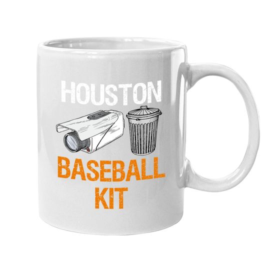 Houston Baseball Camera And Trash Can Gag For And Coffee Mug