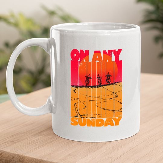 Vintage On Any Sunday Coffee Mug