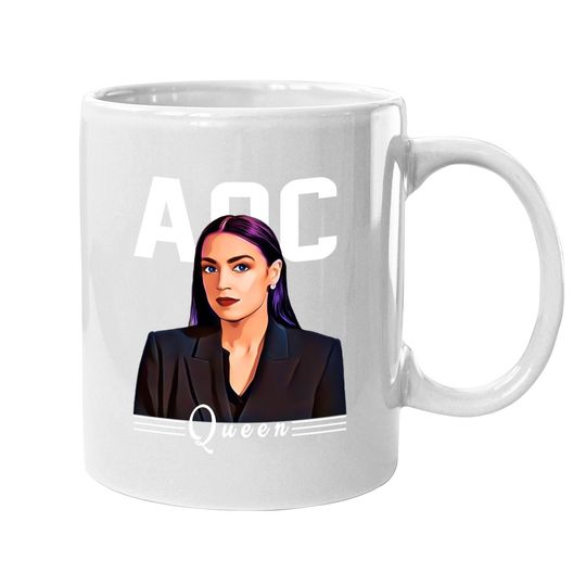 Alexandria Ocasio-cortez Aoc Feminist Political Coffee Mug