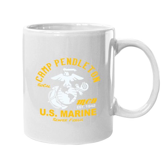 Camp Pendleton - U.s. Marine Coffee Mug