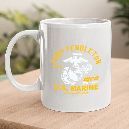Camp Pendleton - U.s. Marine Coffee Mug