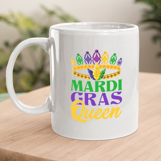 Costume Carnival Gift Queen Mardi Gras Coffee Mug
