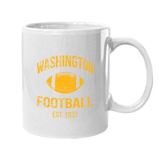 Vintage Washington Football Coffee Mug
