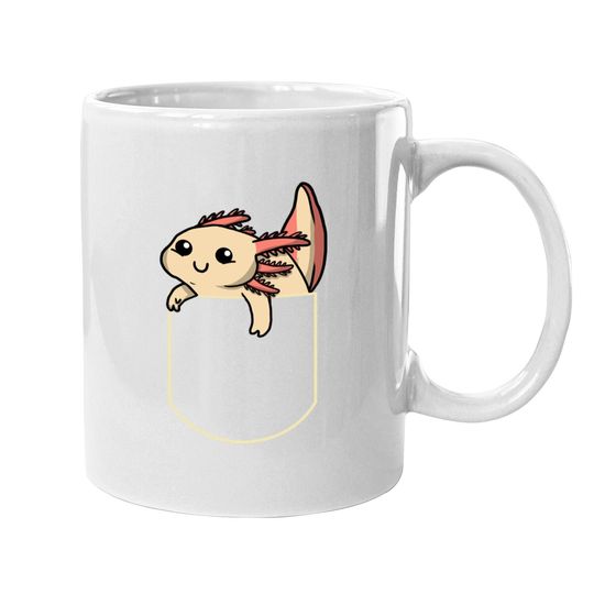 Axolotl In The Pocket Gift Coffee Mug
