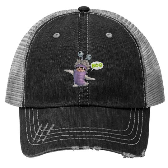 Monsters Inc Boo Dance Graphic Trucker Hat