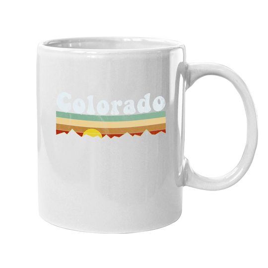 Vintage Retro 70s Colorado Coffee Mug