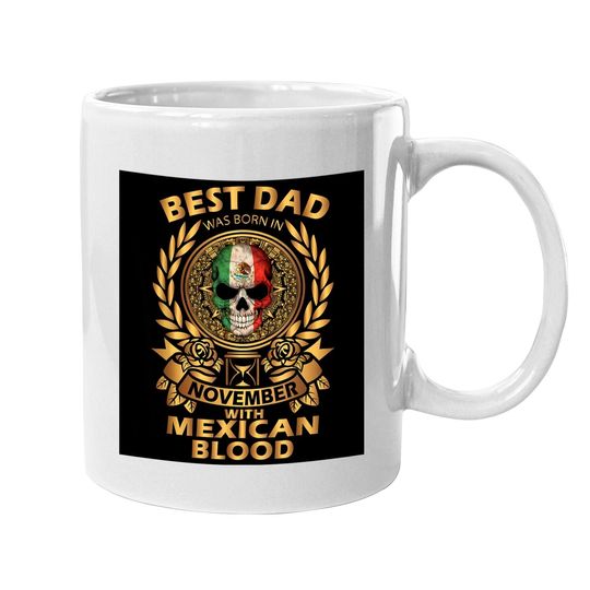 Best Dad Was Born In November Coffee Mug