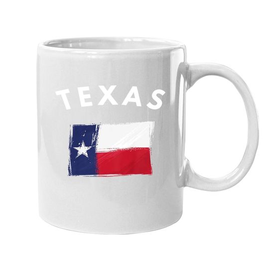 Texas Fans State Of Texas Flag Coffee Mug