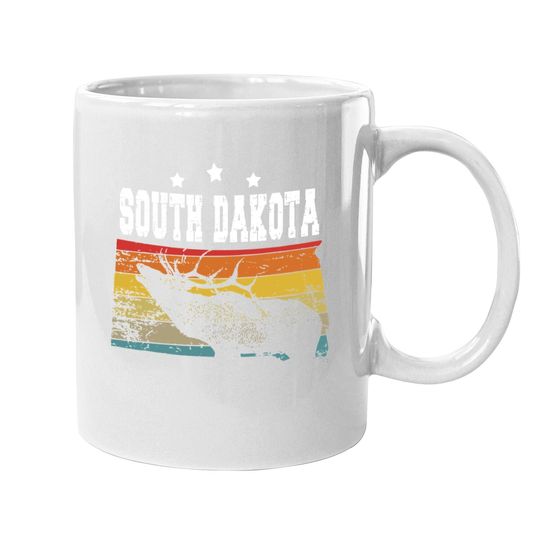 Vintage South Dakota Hunter Coffee Mug