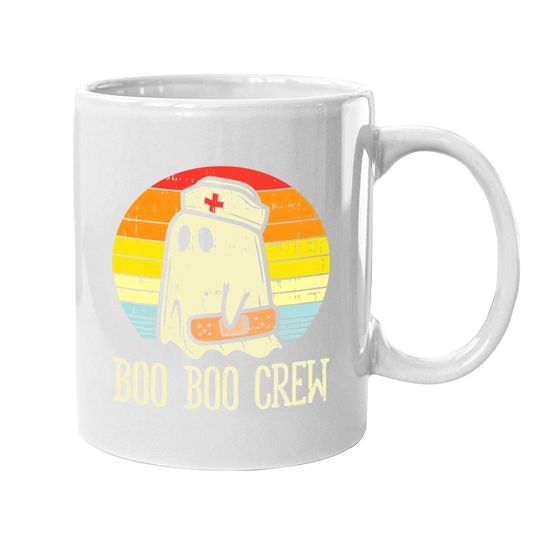 Boo Boo Crew Nurse Halloween Coffee Mug