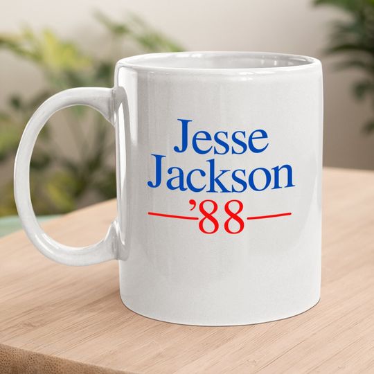 Jesse Jackson 88 Presidential Campaign Coffee Mug