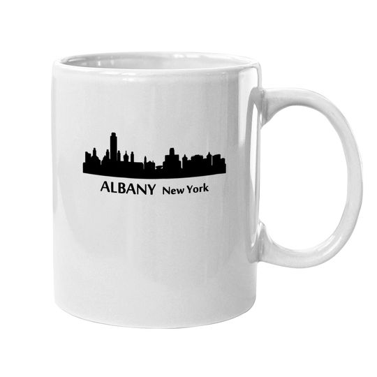 Albany New York Downtown Skyline Coffee Mug