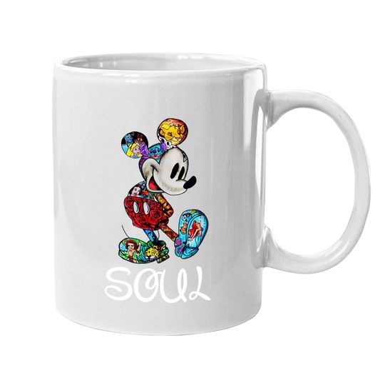 Matching Couple Disney Soul Mate Mickey Mouse Coffee Mug