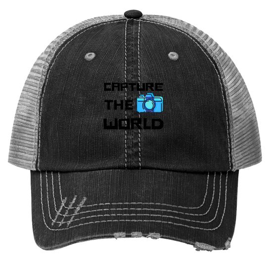 Capture The World Trucker Hat