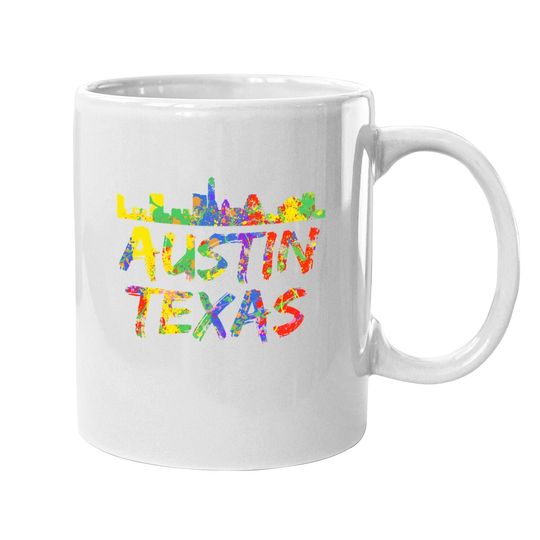 Austin Texas Skyline Coffee Mug