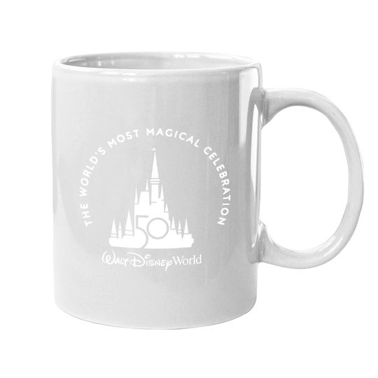 50th Anniversary Celebration For Magic Kingdom Coffee Mug