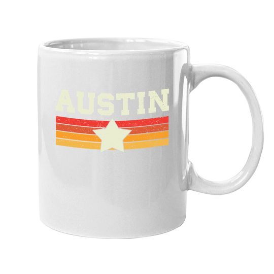 Austin Texas Retro Vintage Coffee Mug