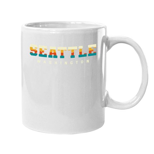 Seattle Washington Hometown Coffee Mug