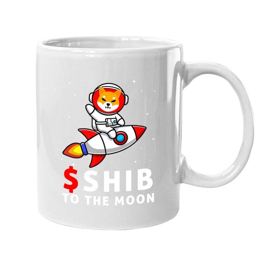 Shiba To The Moon Coffee Mug