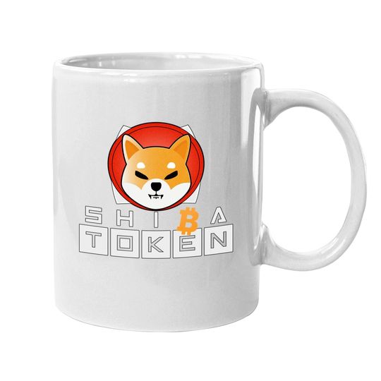 Shiba Inu Token Crypto Coin Cryptocurrency Coffee Mug