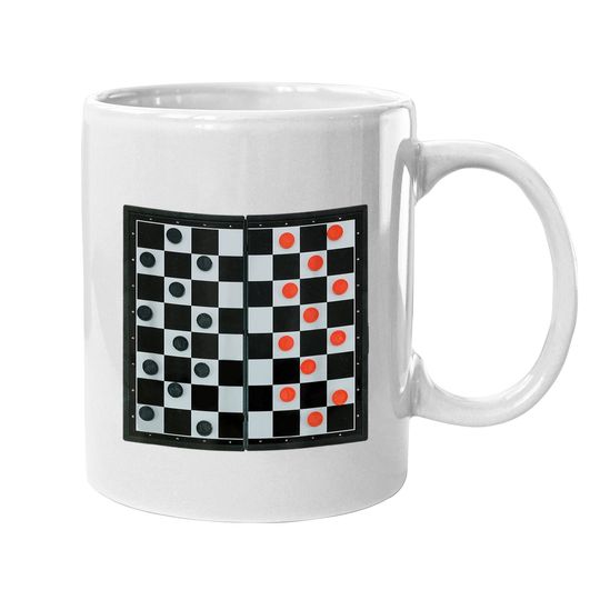 Checkers Board Costume Halloween Board Games Coffee Mug