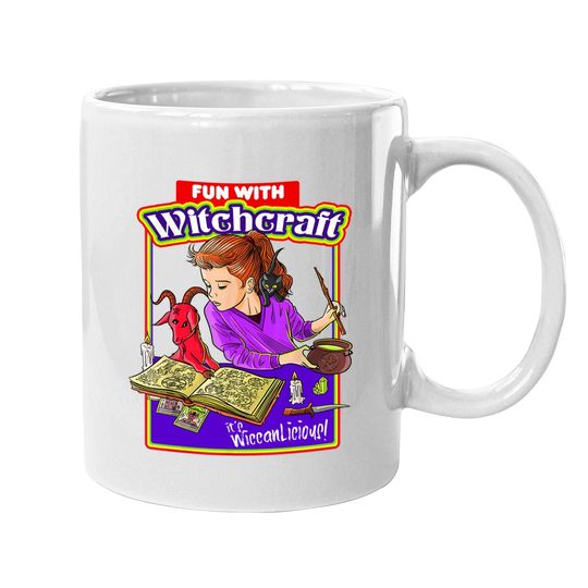 Witchcraft Wiccan-licious! Necronomicon Coffee Mug