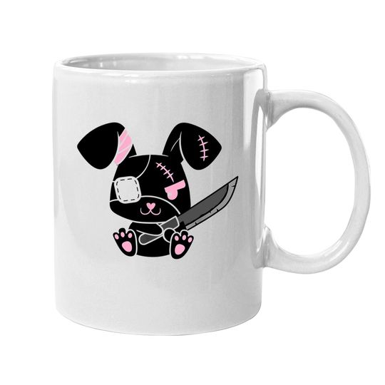 Kawaii Bunny Menhera Pastel Goth Coffee Mug