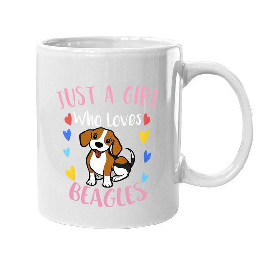 Just A Girl Who Loves Beagles Coffee Mug