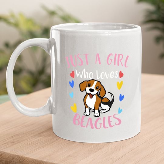 Just A Girl Who Loves Beagles Coffee Mug