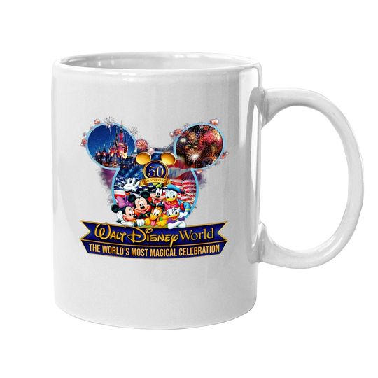 Walt Disney World 50th Anniversary Merch Coffee Mug