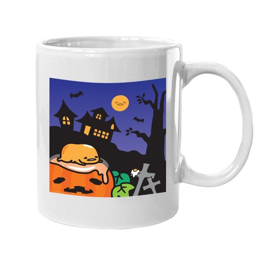 Gudetama Haunted House Halloween Coffee Mug