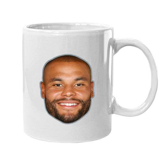 Dak Prescott Dallas Football Fan Coffee Mug