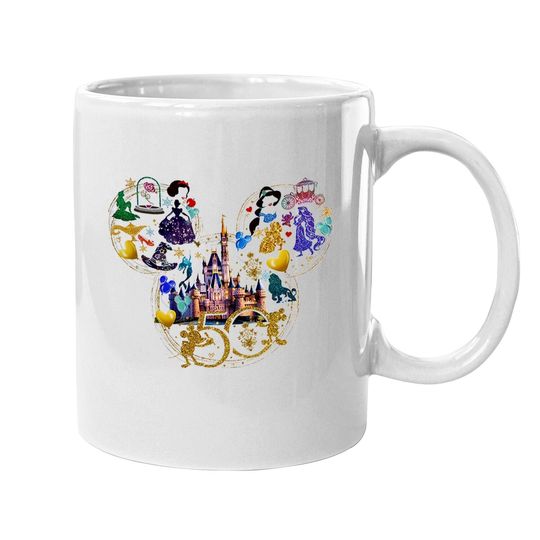Walt Disney World 50th Anniversary Magic Kingdom Magic Castle Coffee Mug