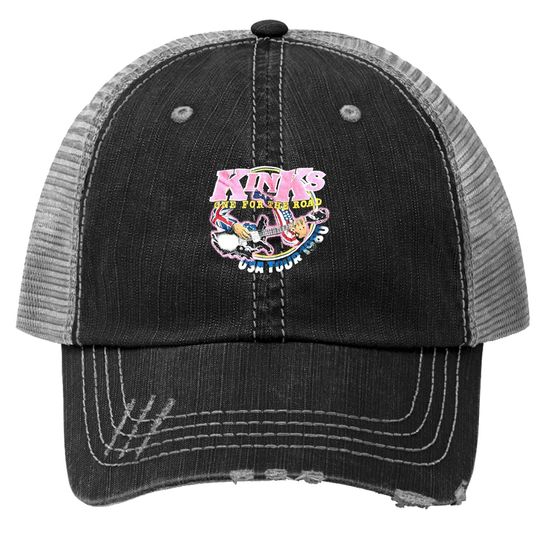 The Kinks Band One For The Road Usa Tour 1980 Trucker Hat