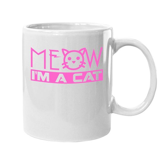 Halloween Meow I'm A Cat Coffee Mug