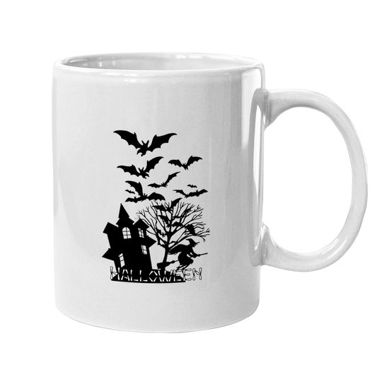 Halloween It's Bats Coffee Mug