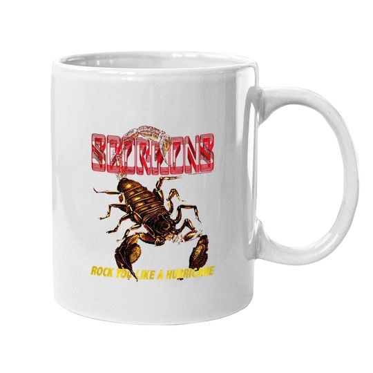 Scorpions German Rock Band Irl Black Adult Coffee Mug