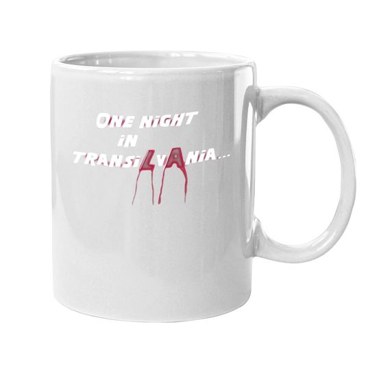 Nightmare Before Hiss-tmas One Night In Transilvania Coffee Mug