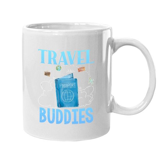 Traveller Flight Travel Buddies Coffee Mug