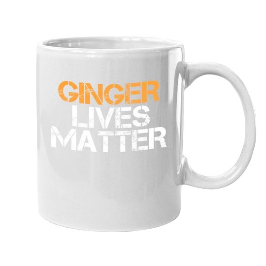 Ginger Lives Matter Red Head Coffee Mug