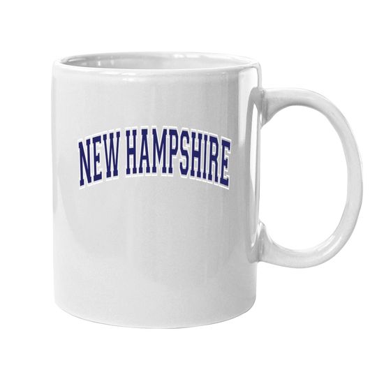 New Hampshire Varsity Style Coffee Mug