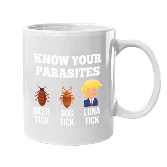 Know Your Parasites Funny Luna Tick Resist Coffee Mug