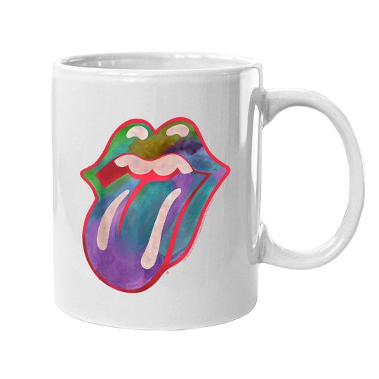 Rolling Stones  Colour Tongue Coffee Mug